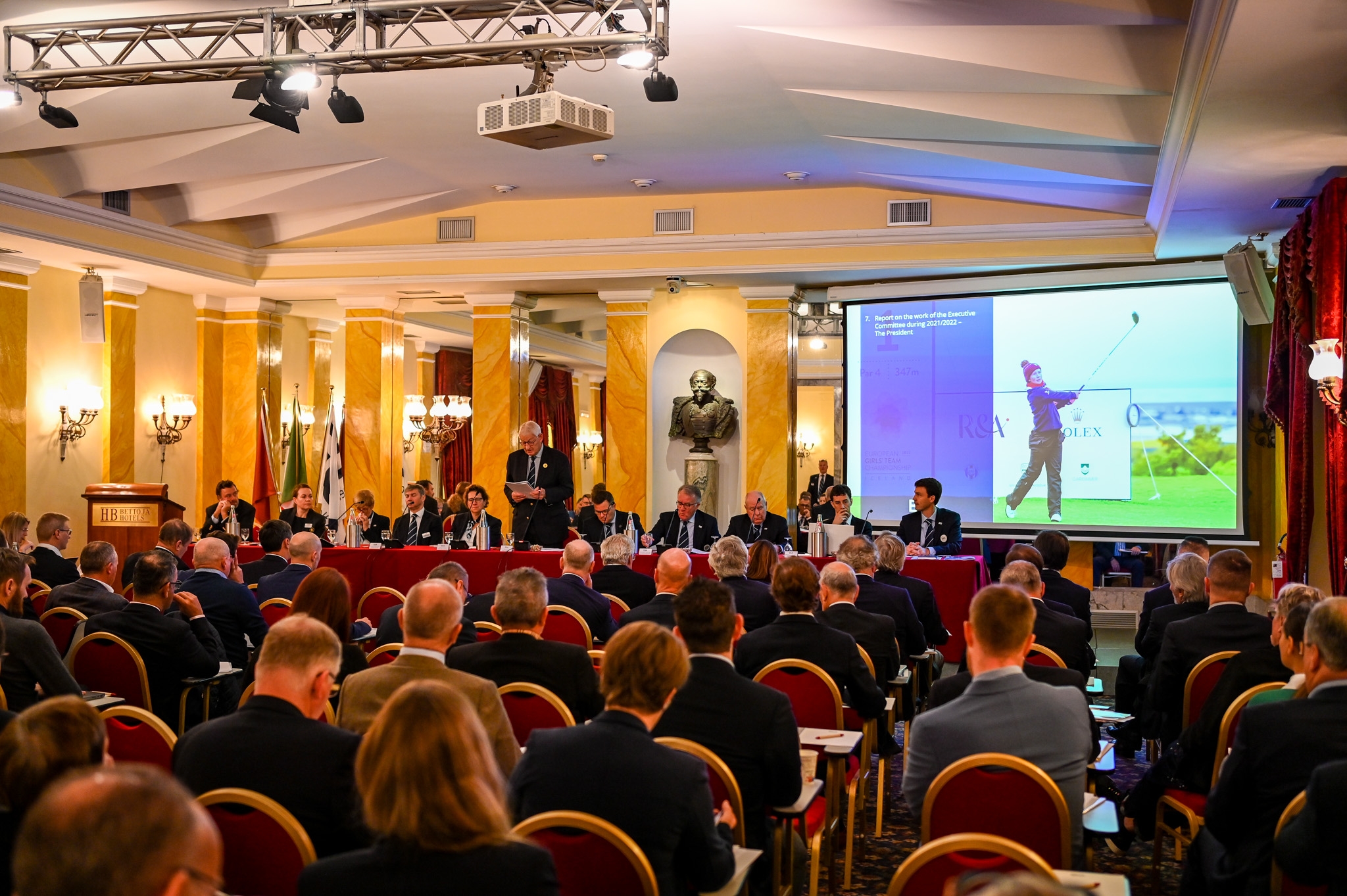 EGA Annual General Meeting Successfully Held in Rome European Golf