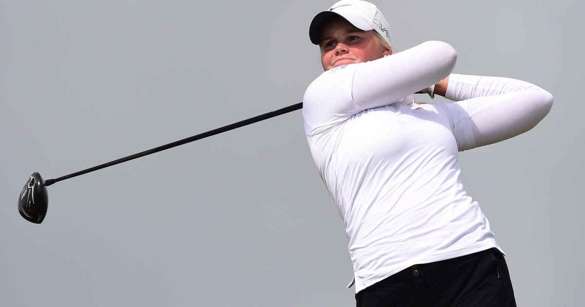 Anna Backman climbs onto the PING Junior Solheim Cup ranking table