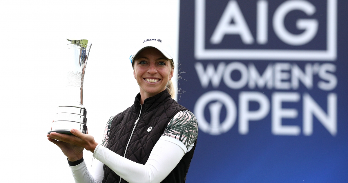 SOPHIA POPOV WINS the AIG WOMEN’S OPEN European Golf Association